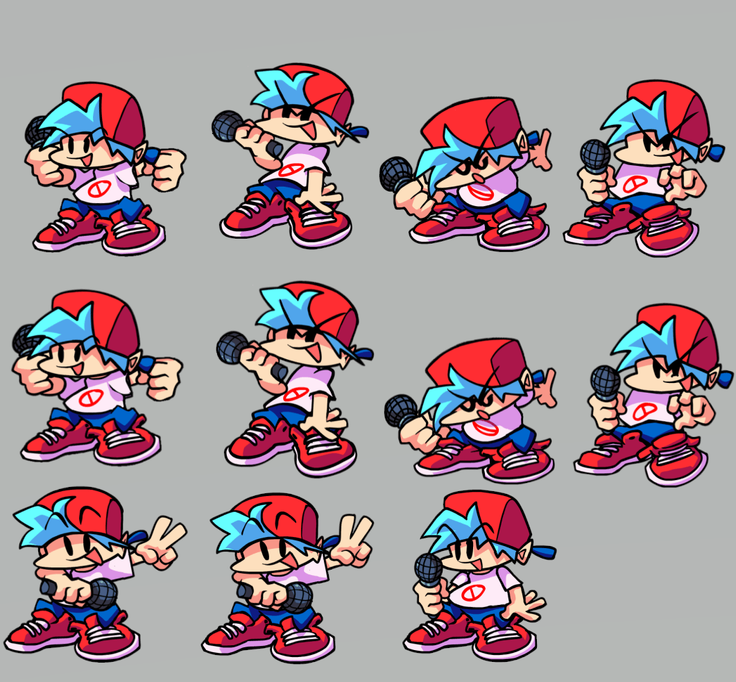 Fnf Bf Sprite Sheet