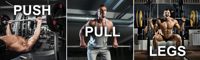 4 5 Day Intermediate And Advanced Push Pull Legs Split Routine