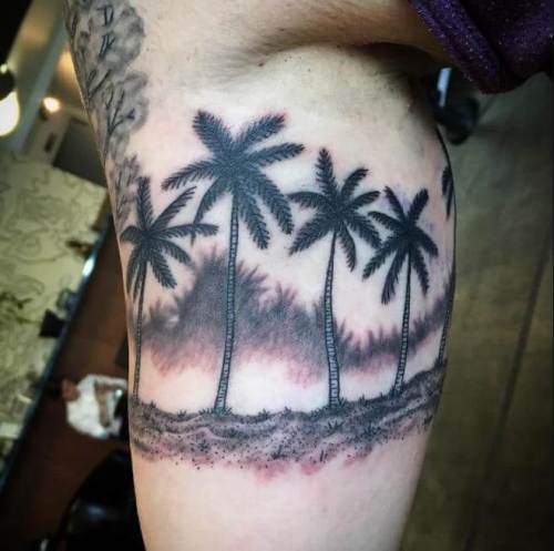 Tree Tattoo Inner Bicep