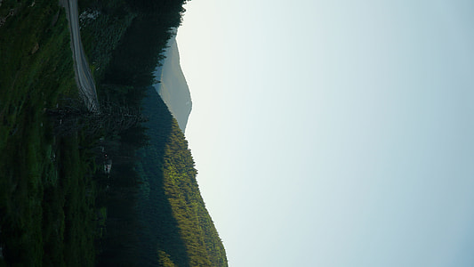 aerial view of mountain during day time