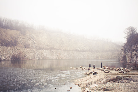 Fog in a Quarry