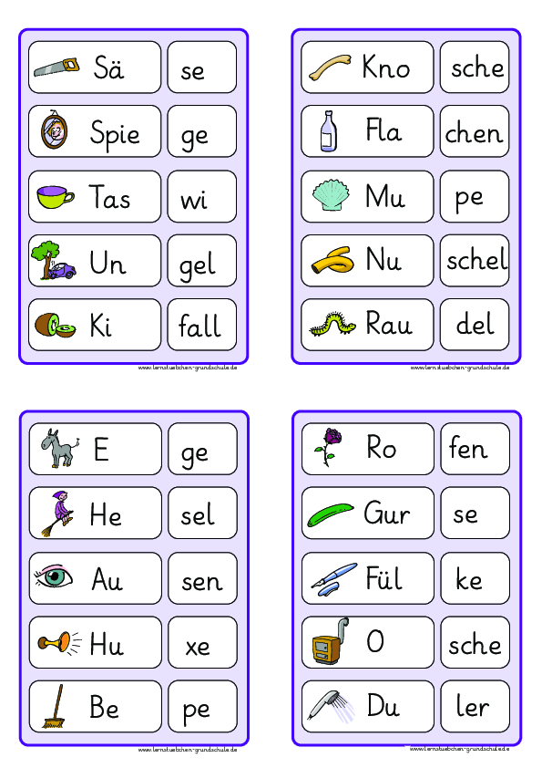 Ansonsten muss man die text mit den schülern zusammen lesen und auch. Silben Grundschule Pdf