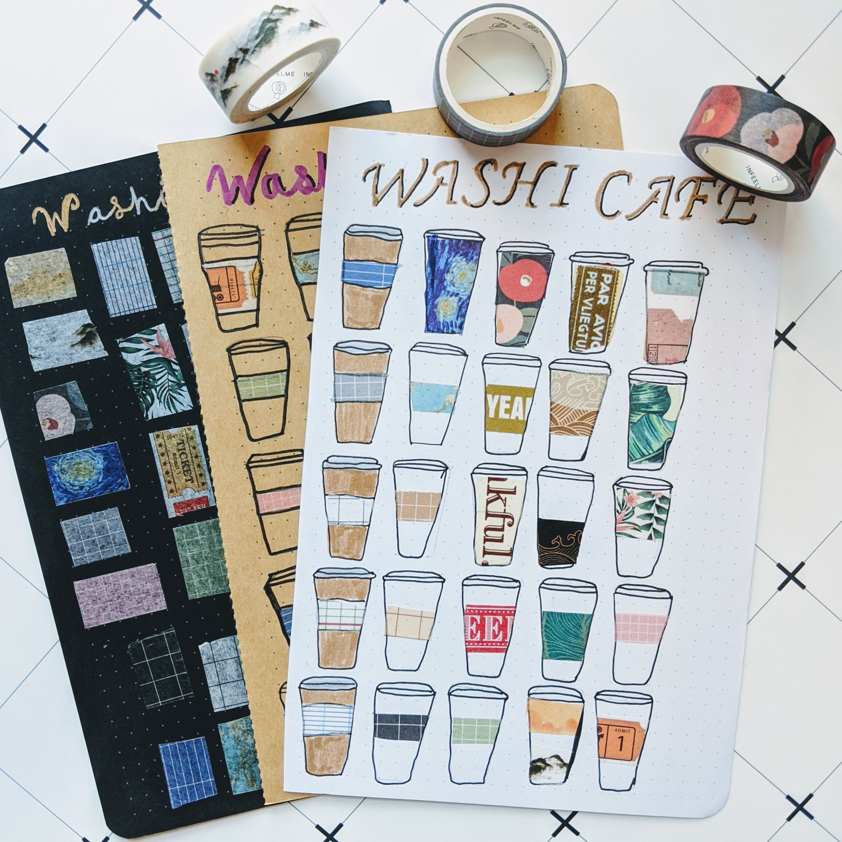 printable stickers aesthetic washi tape printable 1