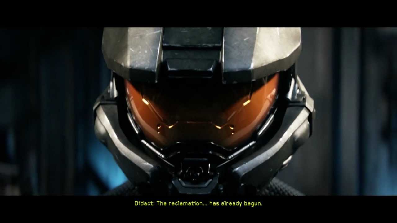 Halo 4 - Master Chief's Face Revealed | WikiGameGuides - YouTube