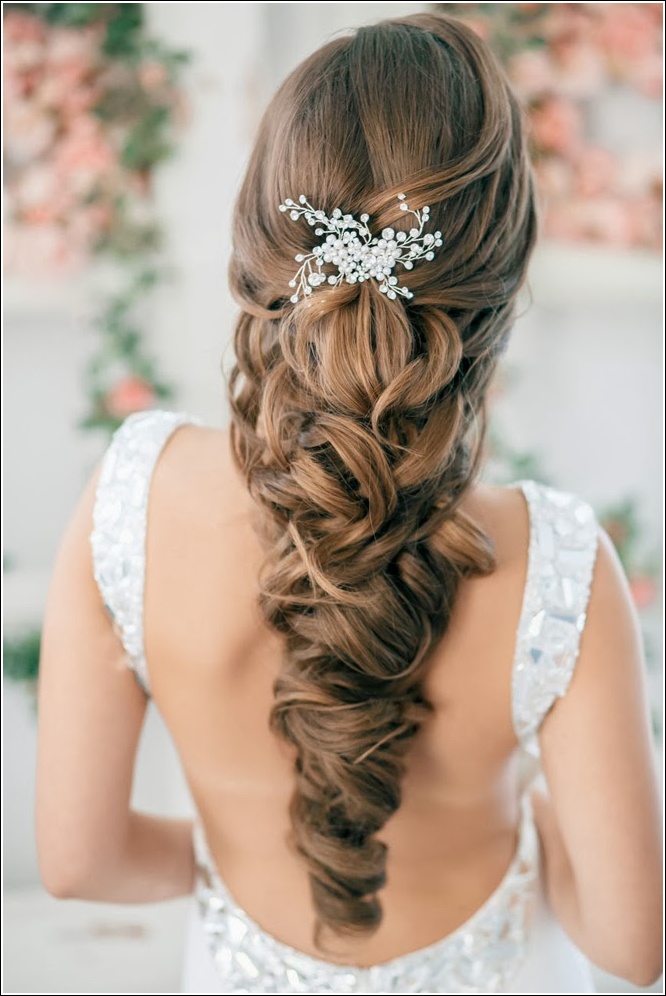 Half Up Half Down Wedding Hairstyles