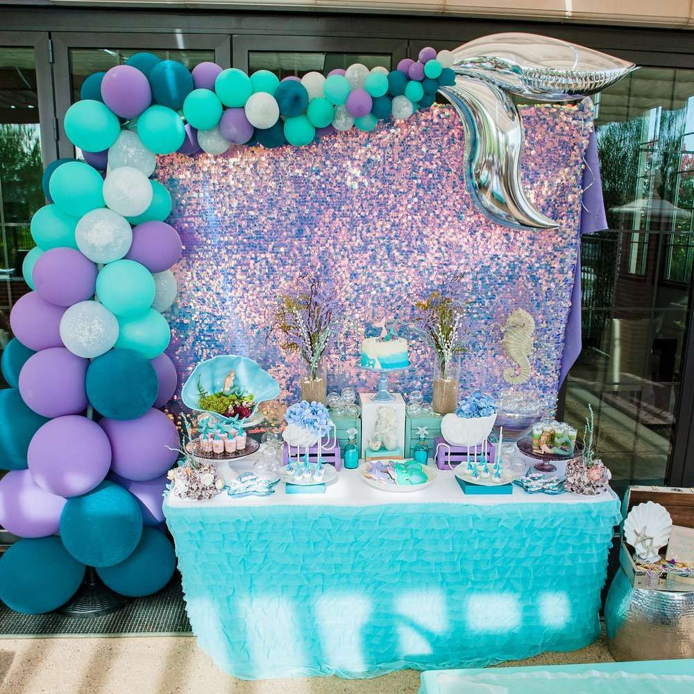 The 25 Best Ideas for Baby Little Mermaid Party Supplies Home, Family