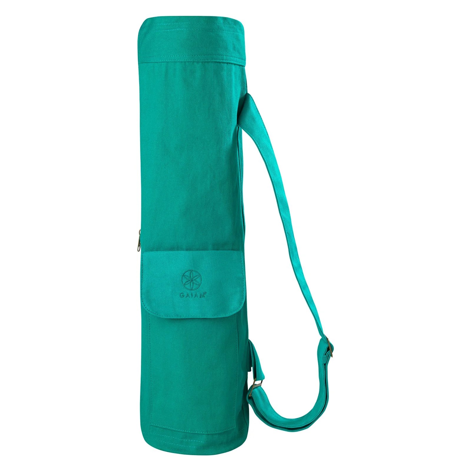 Gaiam Cargo Yoga Mat Bag, Turquoise Sea