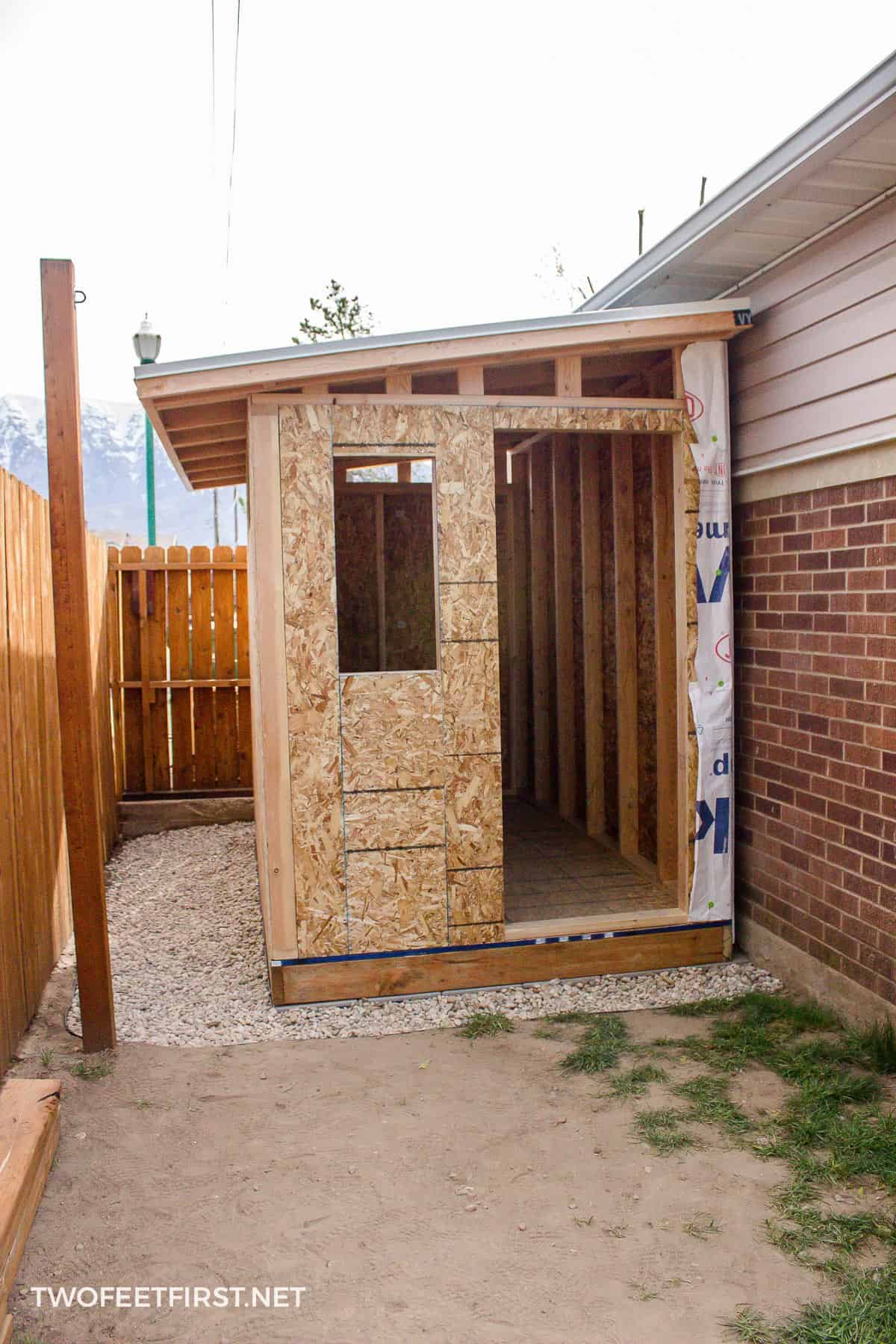 Build a Lean-to Roof for a Shed