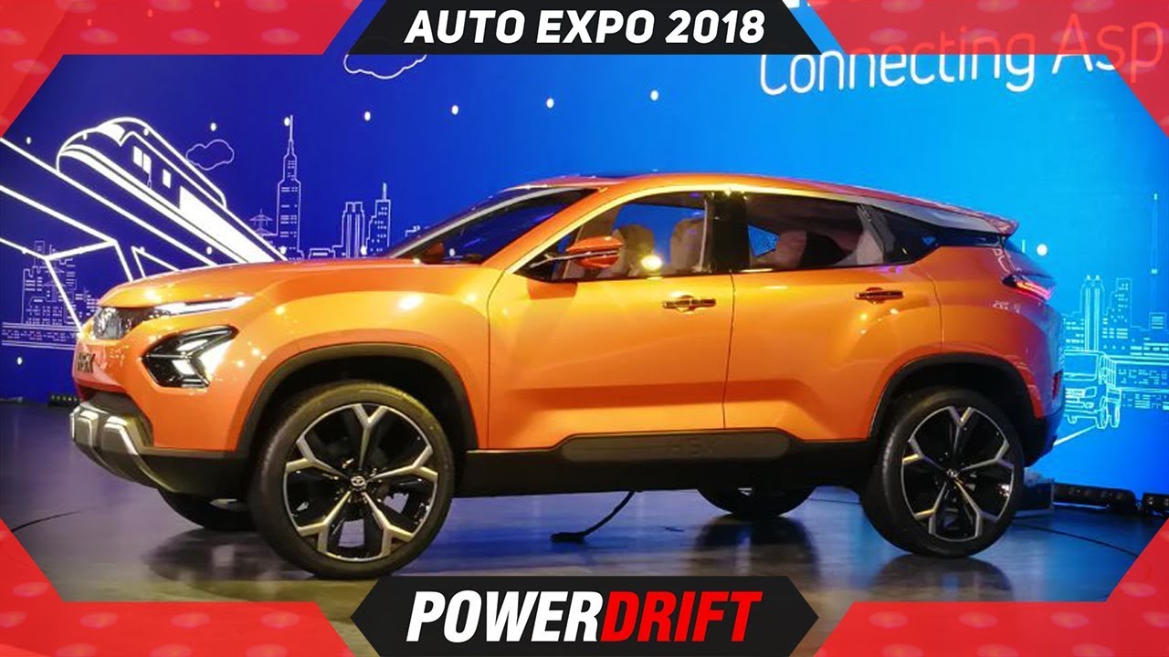 Tata H5X is now Harrier : Auto Expo 2018 : PowerDrift