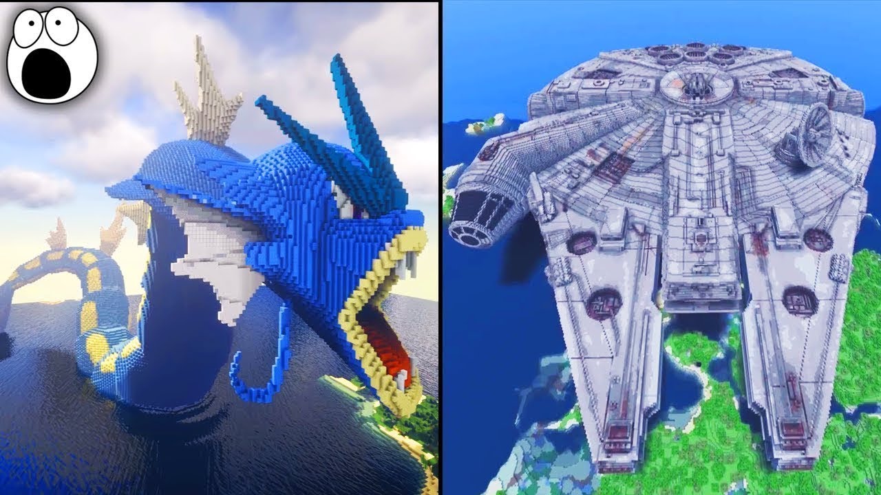 Top 10 Most AMAZING Minecraft Creations & Builds EVER! | FpvRacer.lt