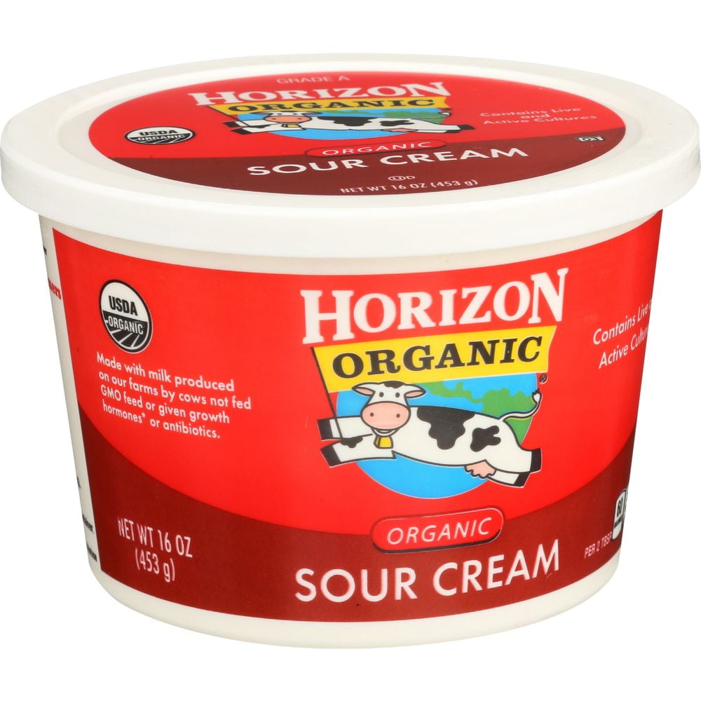 Horizon Organic Sour Cream - Spread Butter, 16 Ounce -- 6 per case ...