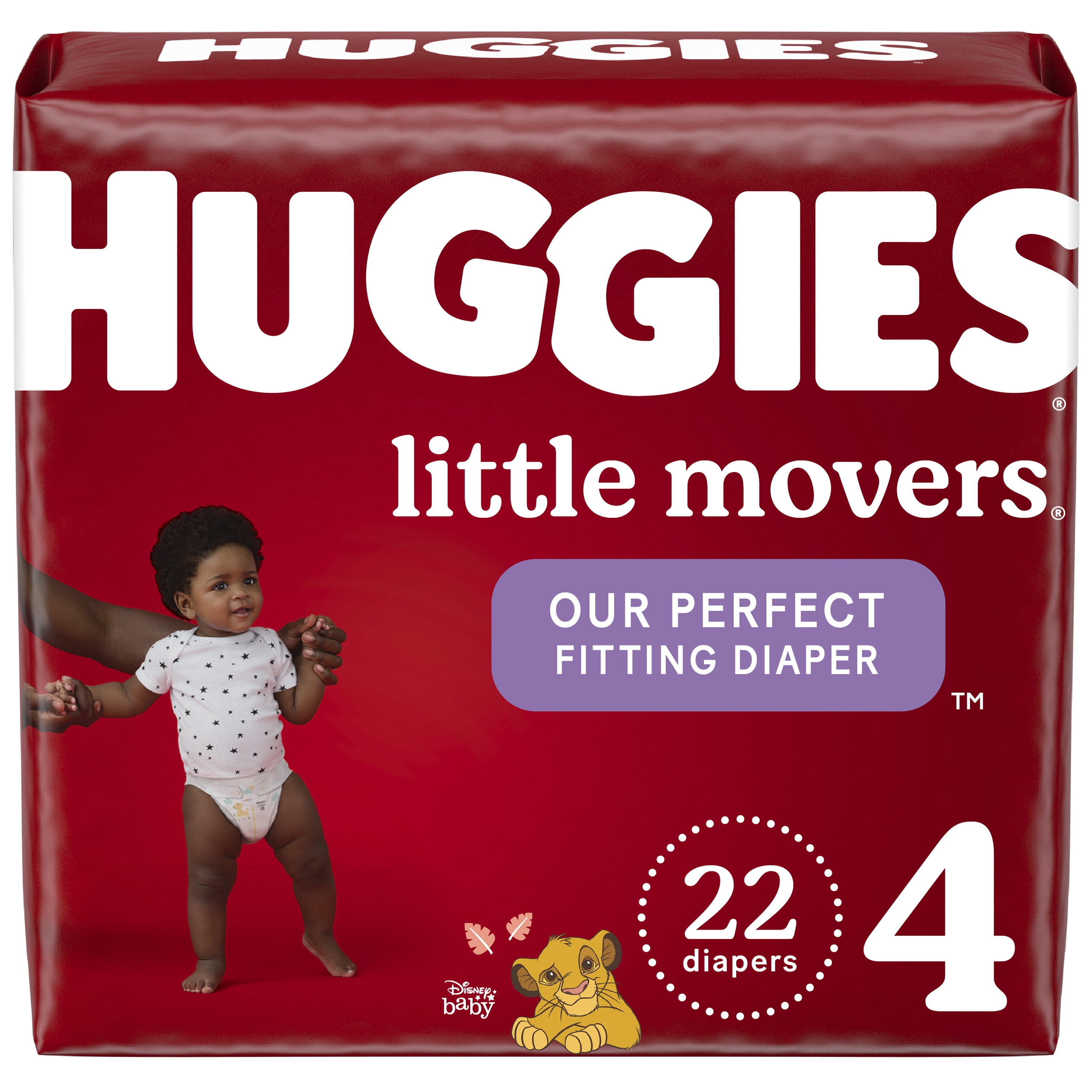 Huggies Little Movers Diapers Size 64/CS | art-kk.com