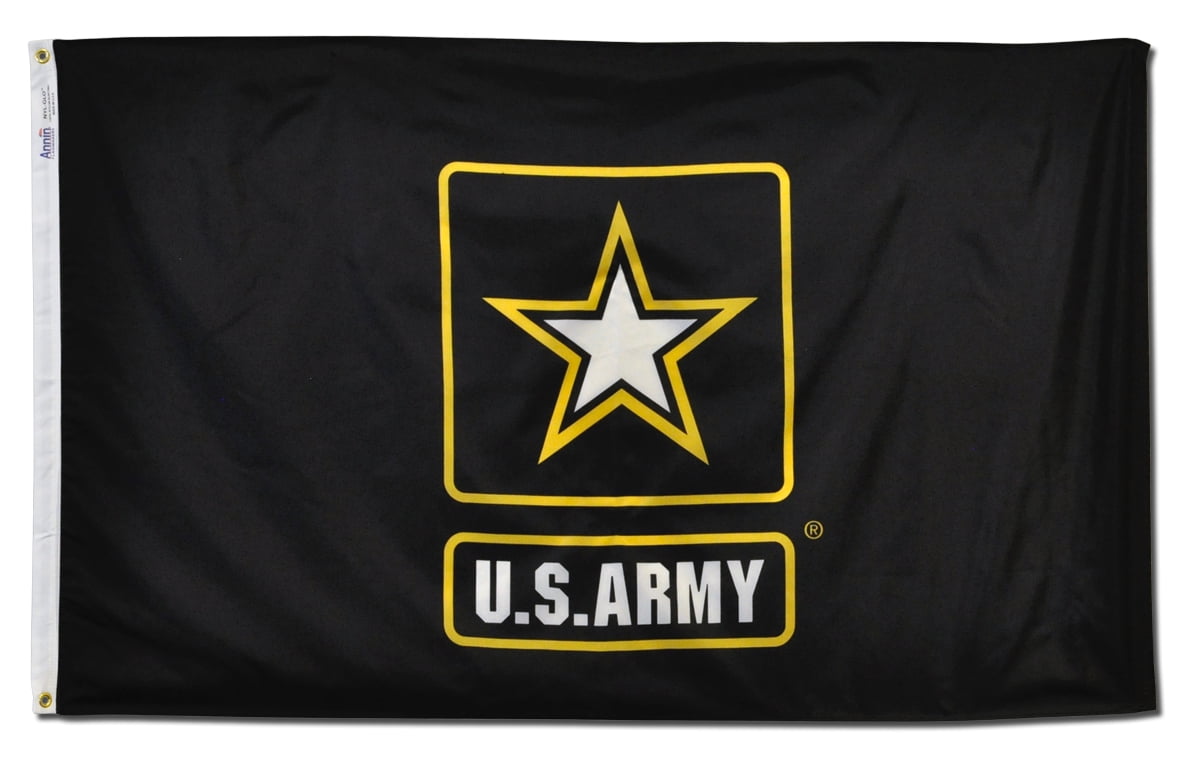 Annin FlagMakers U.S. Army Military Flag 3x5 ft. Nylon SolarGuard Nyl ...