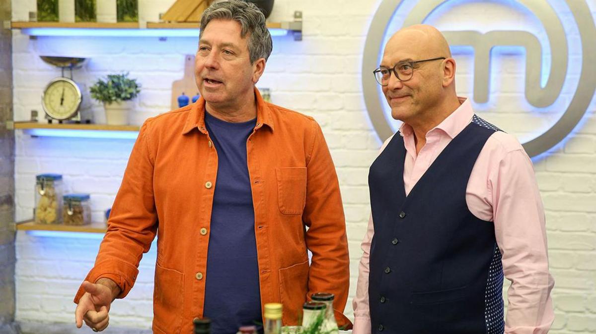 John Torode and Gregg Wallace on Masterchef