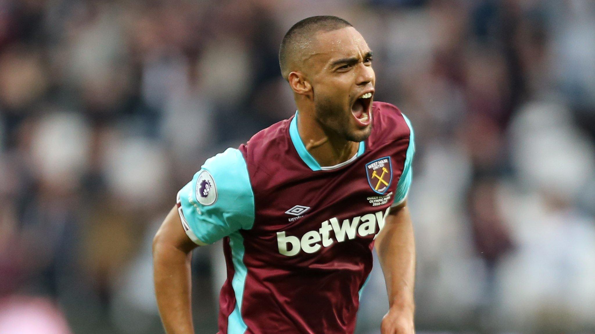 West Ham's Winston Reid celebrates