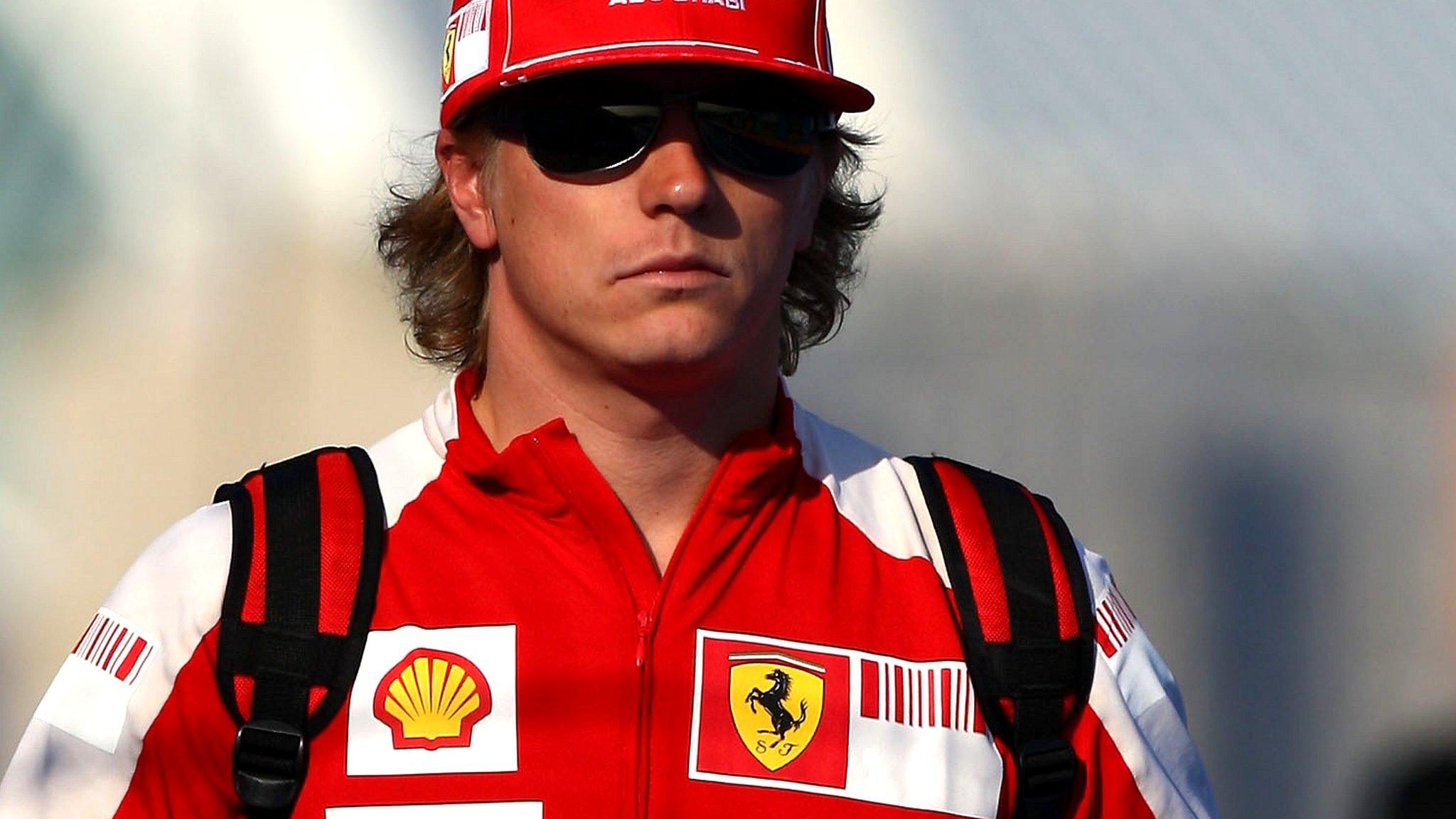 Kimi Raikkonen at Ferrari in 2009