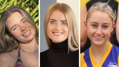 A composite image of (l-r) Holly Bowles, Simone White and Bianca Jones