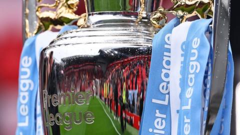 Premier League trophy