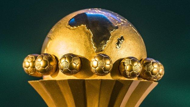 The Africa Cup of Nations trophy