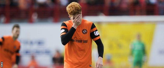 Dundee United's Simon Murray