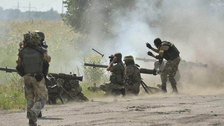 Ukraine soldiers