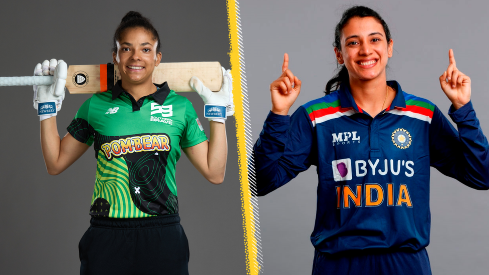 Sophia Dunkley and Smriti Mandhana