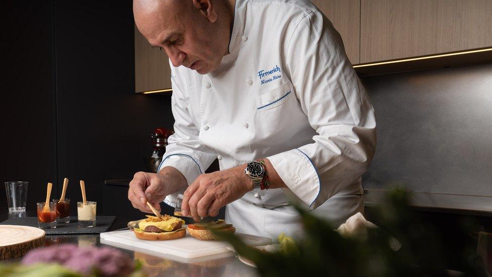 Nicolas Maire, professional chef