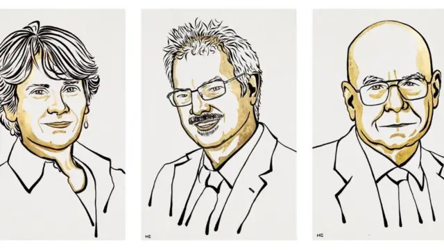 Ganadores del Premio Nobel de Química 2022.