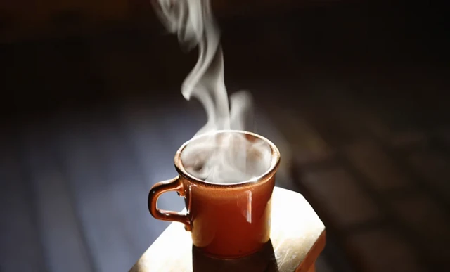 Tasse de café chaud