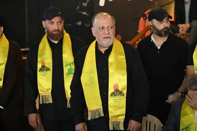 Miembros de Hezbolá.