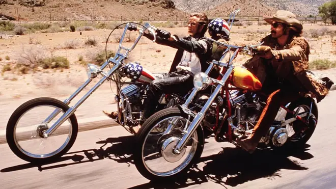 Easy Rider's hallmark Captain America Chopper has gone down in pop culture history