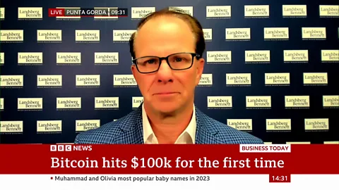 Bitcoin hits 100k as Atkins picked to lead SEC