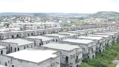 Seized homes by Nigerian government in Lokogoma area of Abuja