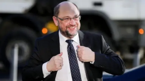 AFP Martin Schulz, leader of Germany's SPD party