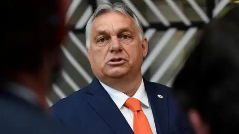 Reuters Hungary's Prime Minister Viktor Orban in Brussels, Belgium, on 24 June, 2021.