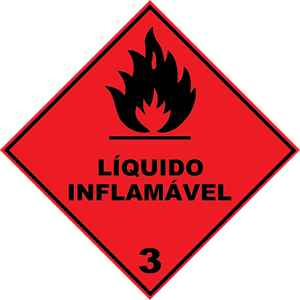 Líquido Inflamável Logo ,Logo , icon , SVG Líquido Inflamável Logo