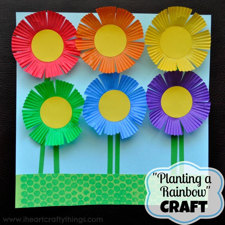 Planting a Rainbow Craft