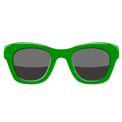 Green Sunglasses