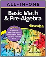 Basic Math & Pre-Algebra All-In-One for Dummies (+ Chapter Quizzes Online) (Paperback)