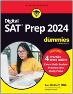 Digital SAT Prep 2024 for Dummies: Book + 4 Practice Tests Online, Updated for the New Digital Format (Paperback, 12)