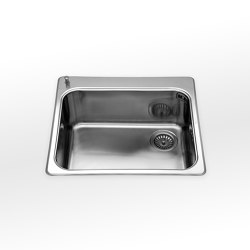 Built-in bowls radius 60 depth 51
VF 556-D | Éviers de cuisine | ALPES-INOX