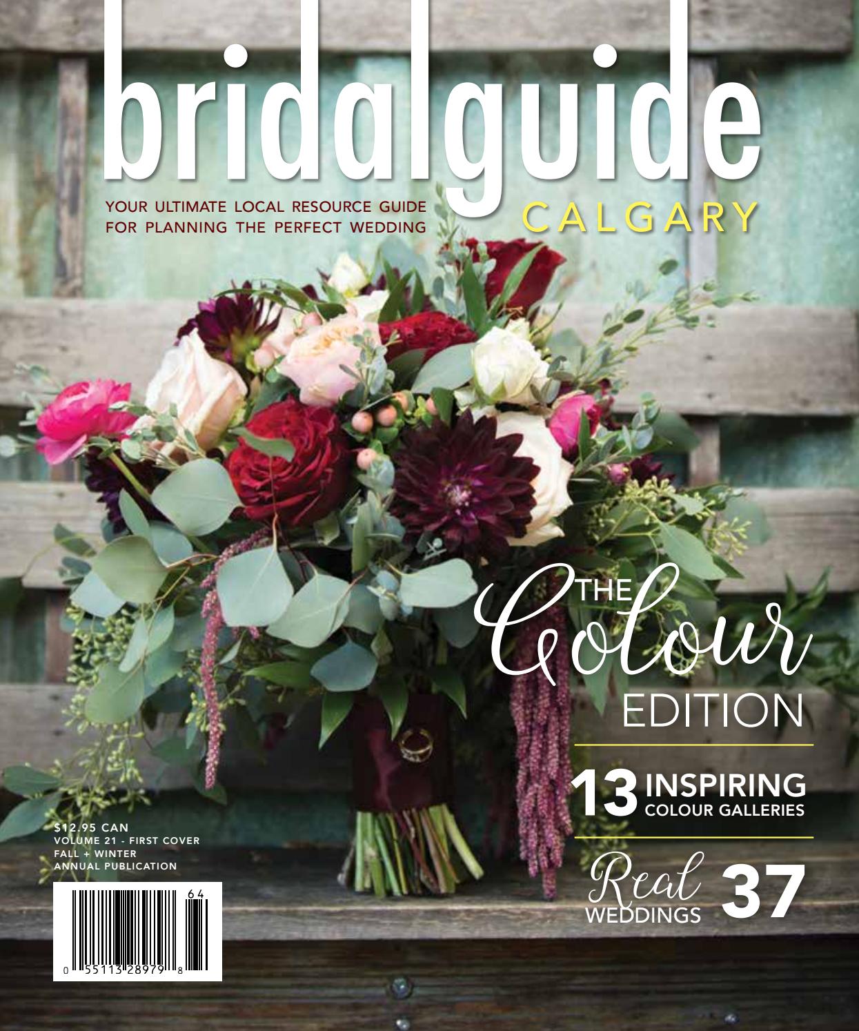 2016 Calgary Bridal Guide The Colour Edition By Calgary Bride Issuu