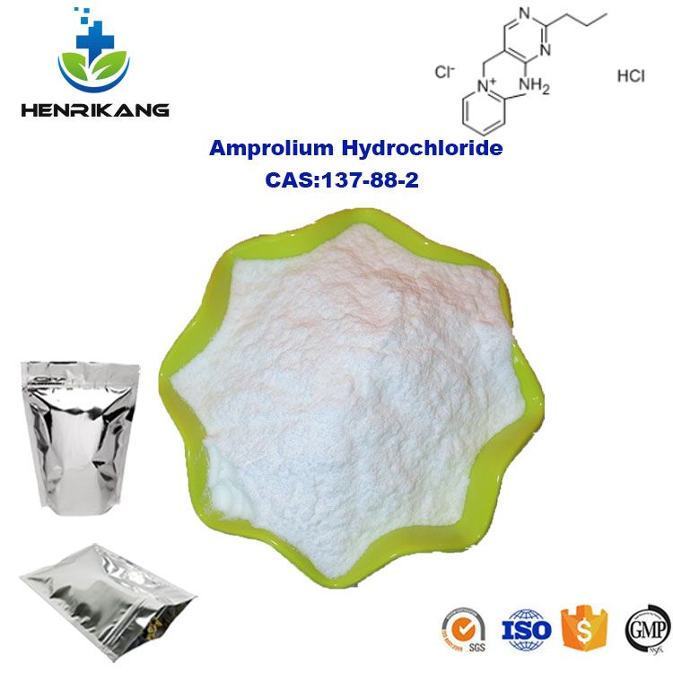 Wholesale Apis Raw Powder Amprolium Hydrochloride CAS 137-88-2 ...