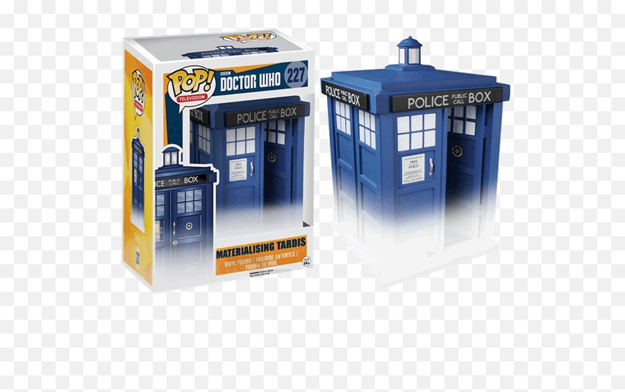 Materializing Tardis Funko Pop Vinyl - Funko Pop Doctor Who Tardis Png,Tardis Png