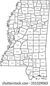 10,854 Mississippi map Images, Stock Photos & Vectors | Shutterstock