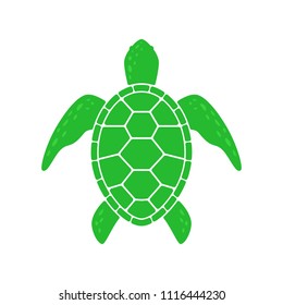 Sea Turtle Turtle Silhouette Vector Icon Stock Vector (Royalty Free ...