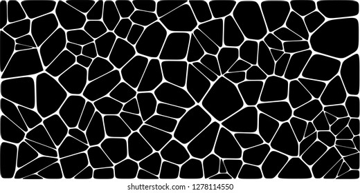 Stained Glass Colorful Voronoi Fillet Vector Stock Vector (Royalty Free ...