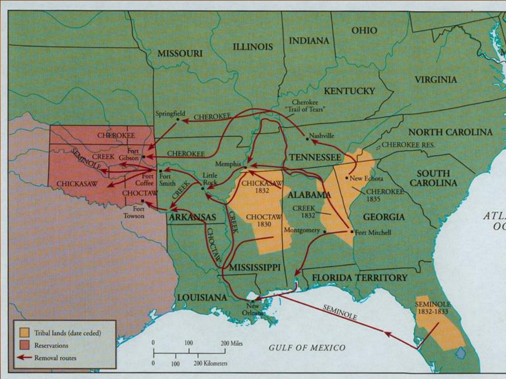 PPT - The Trail of Tears Also known as the “Trail Where They Cried ...