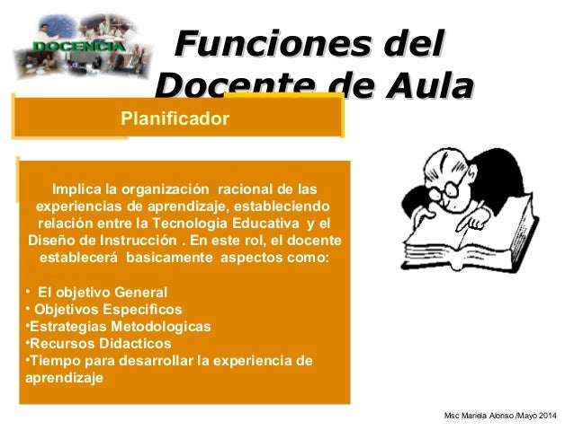 Funciones del Docente de Aula