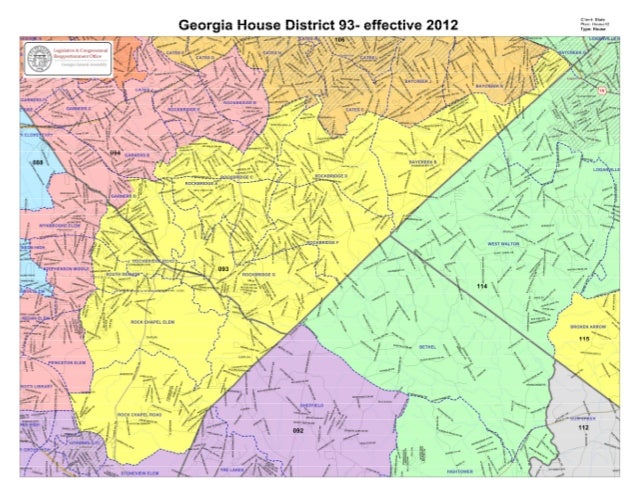 HB 93 Map